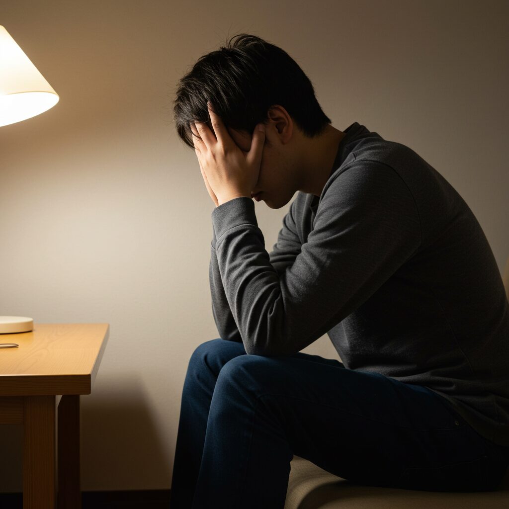 包茎手術で後悔する若い男性