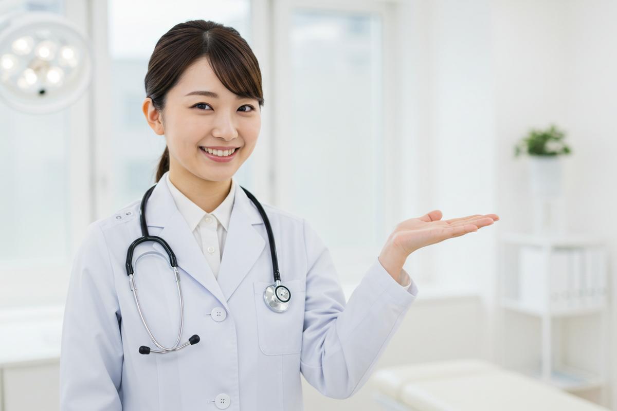 背中ニキビ改善に効果的な生活習慣を提案する女性医師