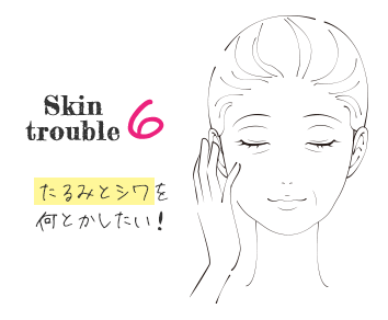 美肌治療で大阪ならPSCで肌のトラブルチェック　Skin Trouble6　たるみとシワを何とかしたい！