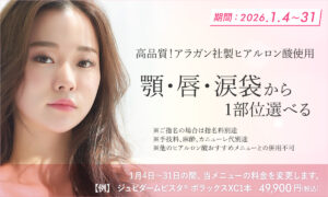 ヒアルロン酸注入（顎）