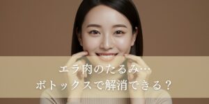 エラ肉のたるみ…ボトックスで解消できる？