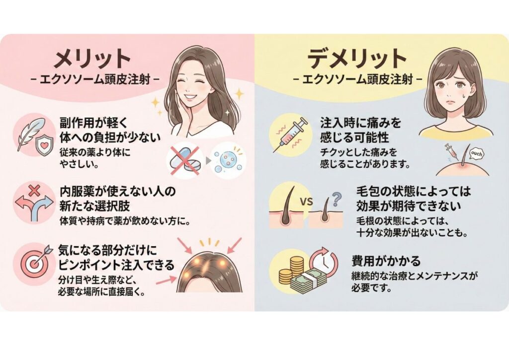 エクソソームは頭皮に効果ある？発毛作用・メリット・副作用まで徹底解説