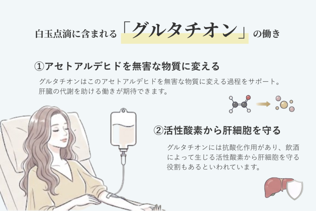 二日酔いの原因とグルタチオンの役割