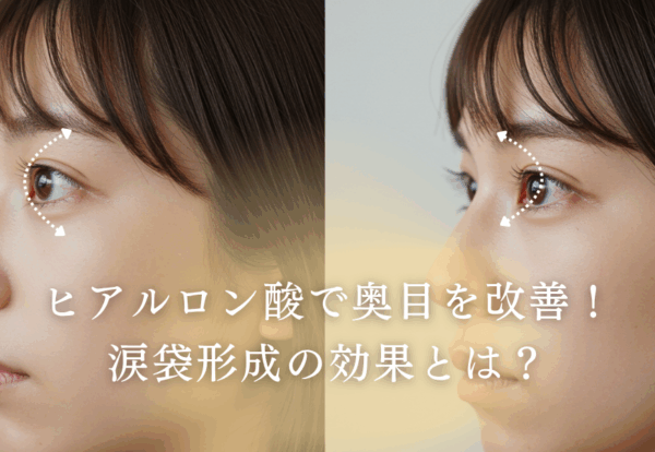 ヒアルロン酸で奥目を改善！涙袋形成の効果とは？