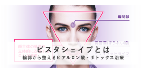 ビスタシェイプとは― 輪郭から整えるヒアルロン酸・ボトックス治療
