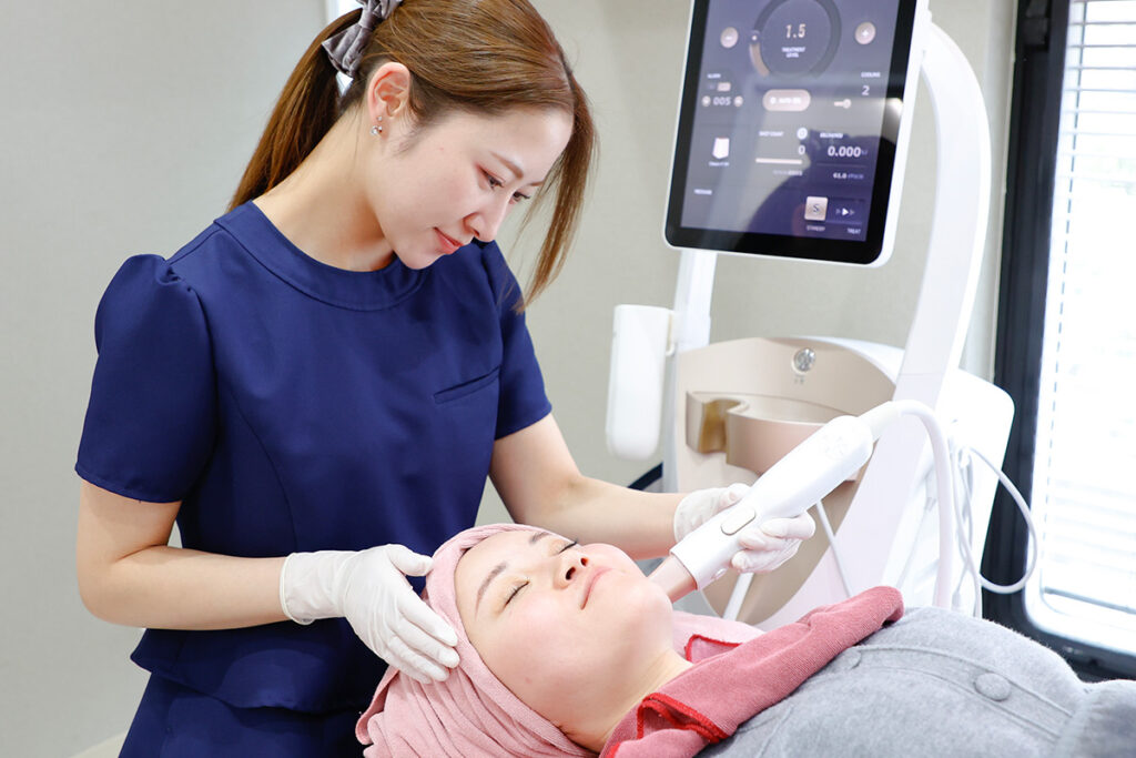 デンシティの施術の様子