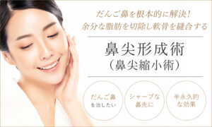 鼻尖形成術（鼻尖縮小術）