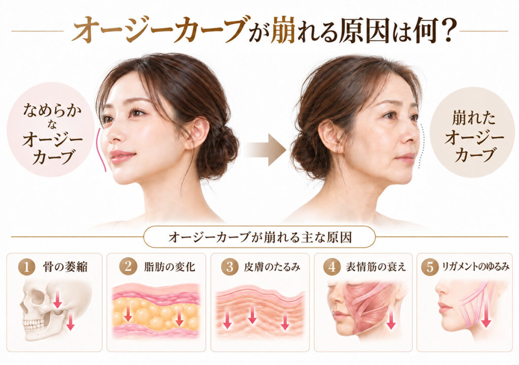 オージーカーブが崩れる原因