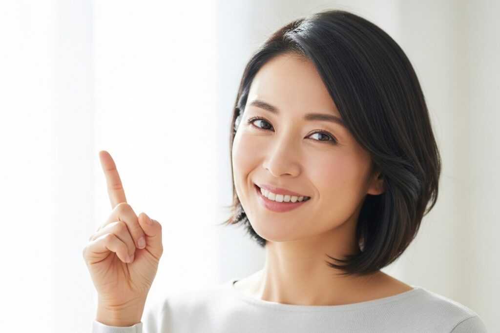 ハイドラフェイシャルが向いている人・向いていない人の特徴を解説する女性の画像